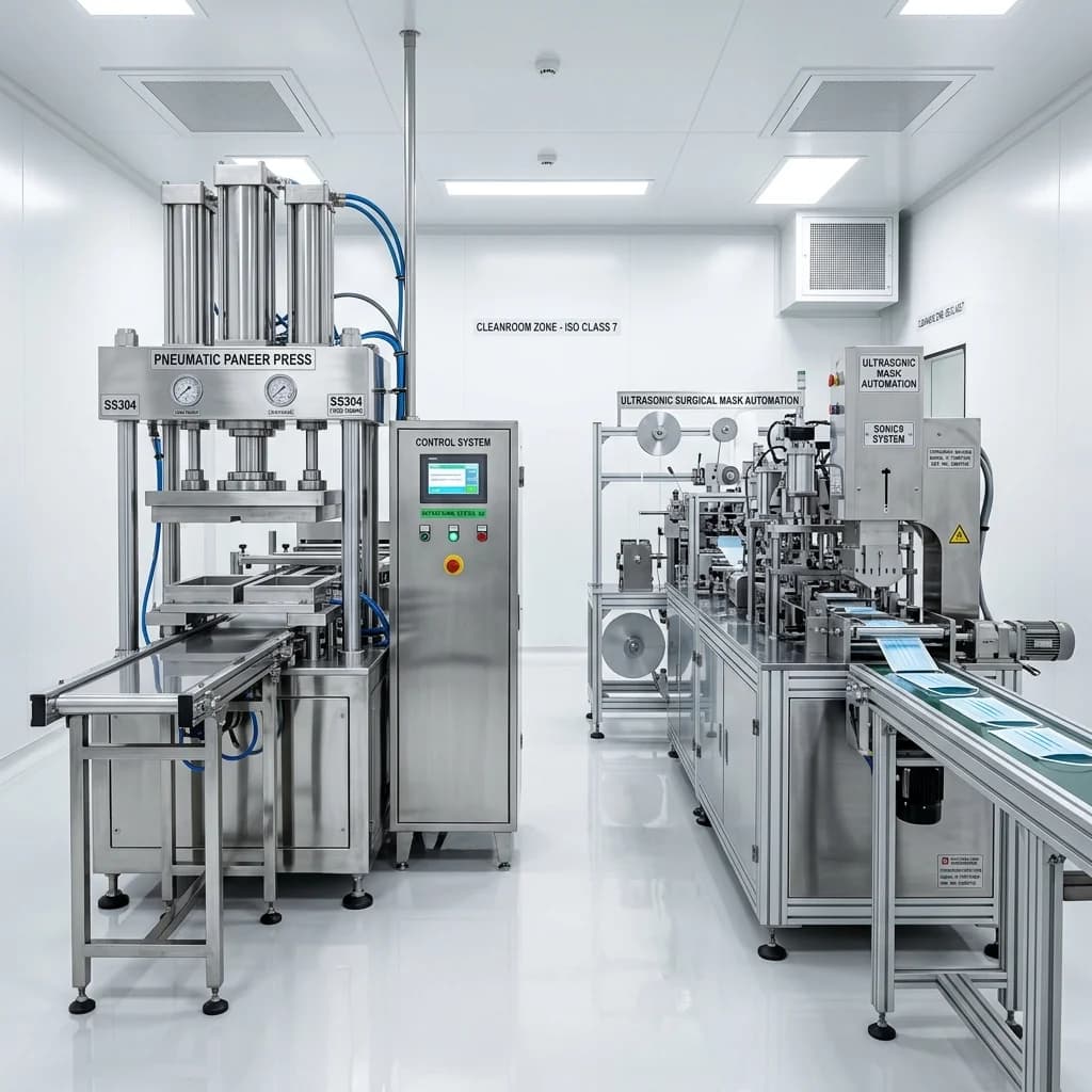 SS304 Hygienic Food & Medical Machinery